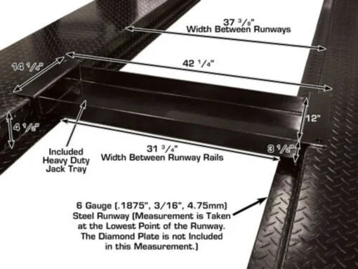 Atlas Garage PRO8000 8,000 lb 4-Post Lift - Image 2