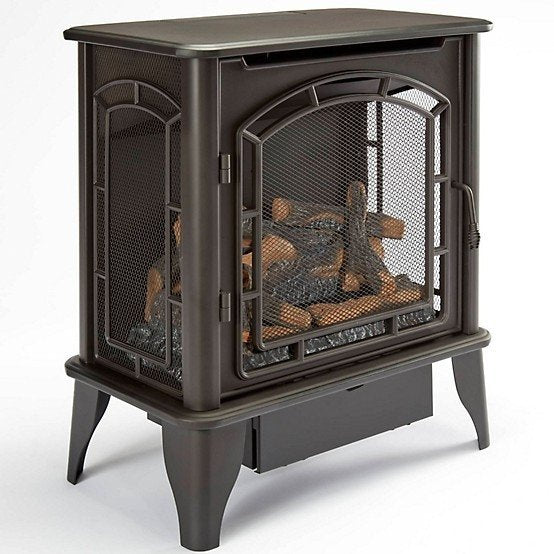 Bluegrass Living Panorama Vent Free Dual Fuel 3-Sided Gas Stove BTSD23RT - Image 4