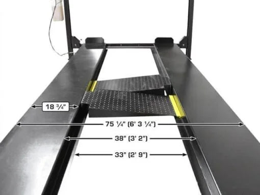 Atlas Apex 8 8,000 lb 4-Post Lift Car - Image 4