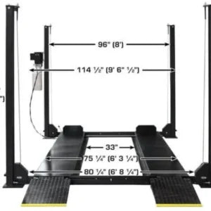 Atlas Garage PRO7000ST 7,000 lb Super Tall 4-Post Lift - Image 2