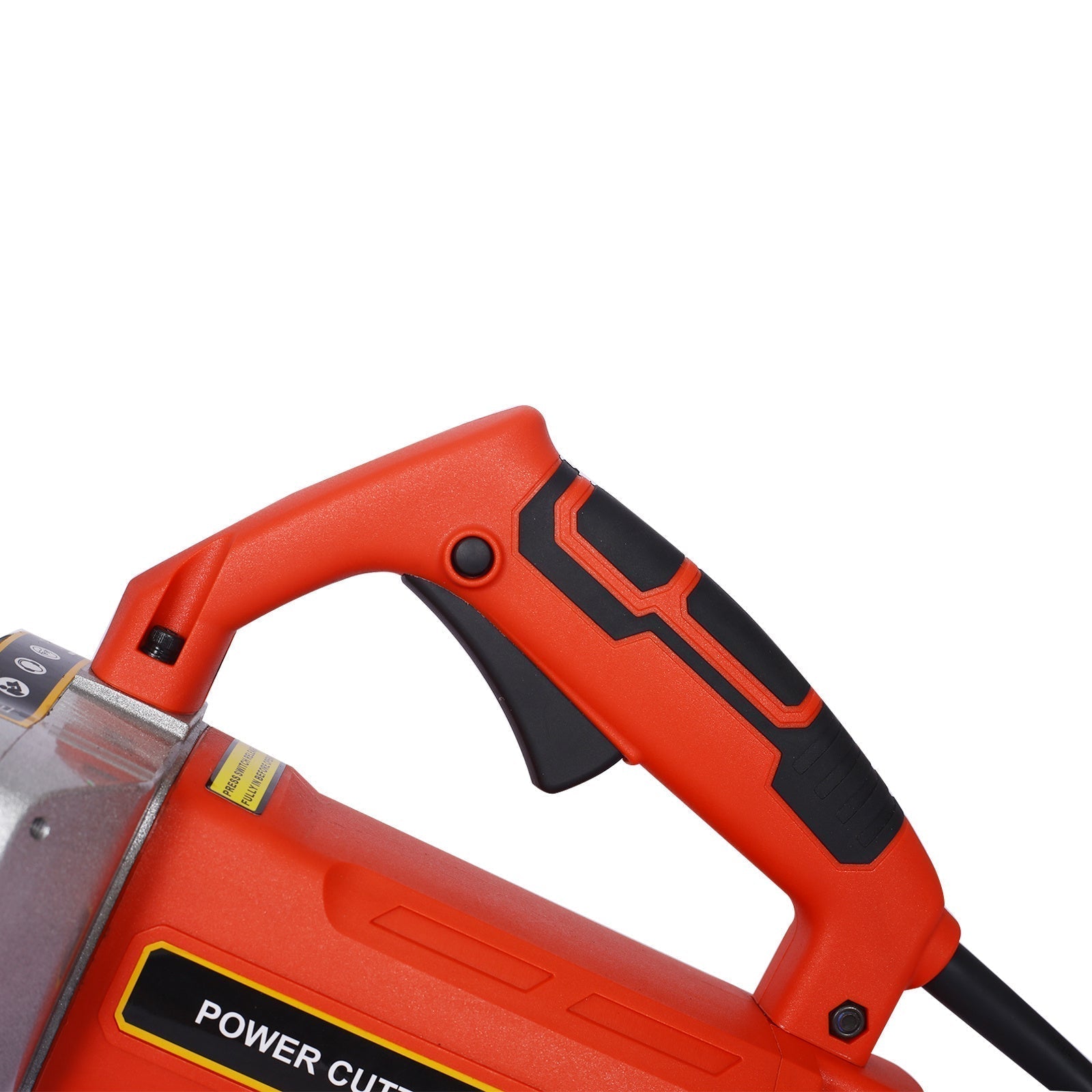 Electric 14" Wet/Dry Concrete Cut-Off Saw with Guide Roller & Water Line Attachment - Image 4
