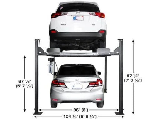 Atlas Apex 8 8,000 lb 4-Post Lift Car - Image 2