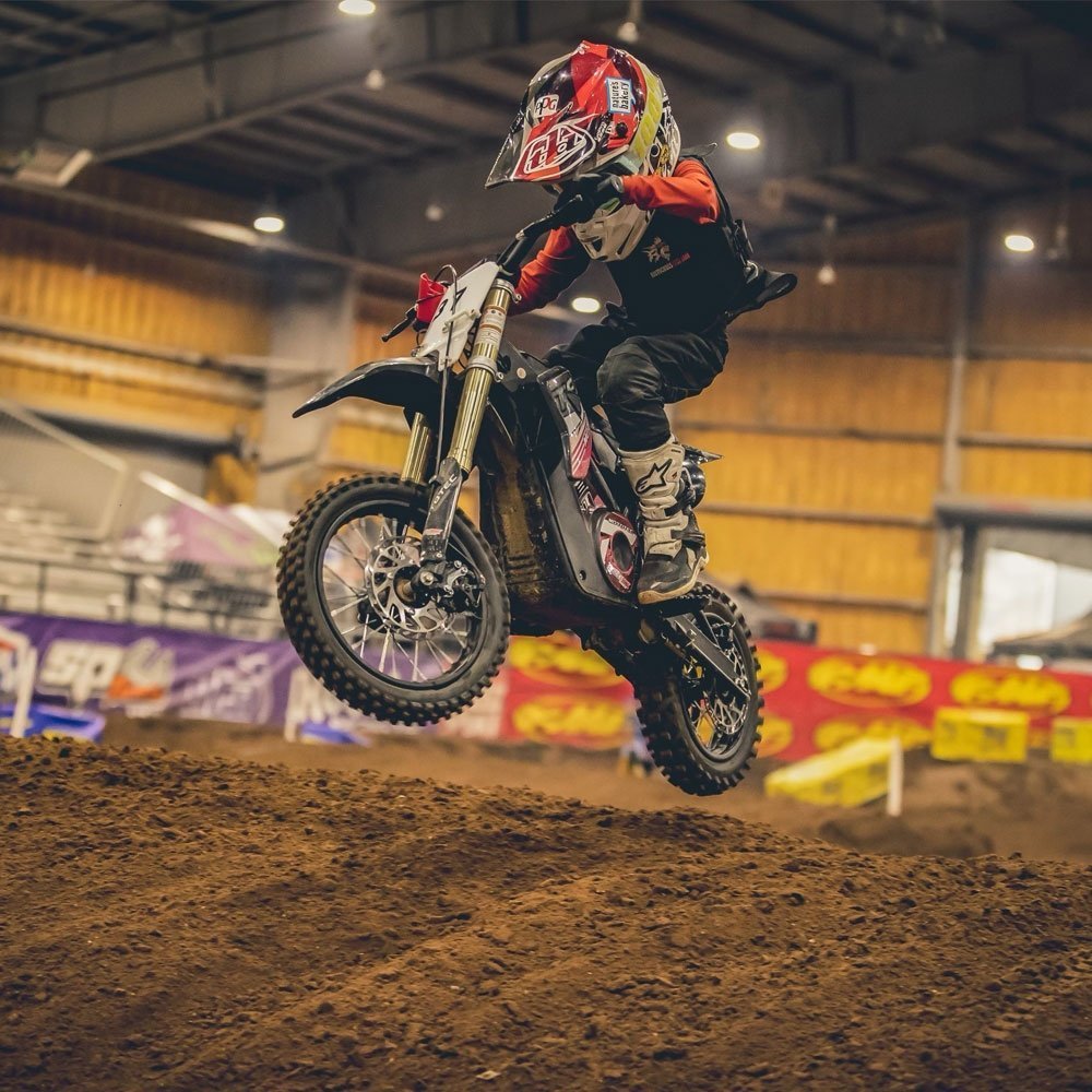 MotoTec Kids Electric Ride-On Dirt Bike - Image 4