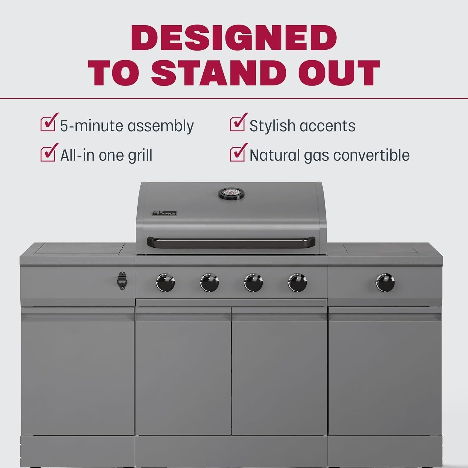 TYTUS Fresno Series 5 Burner Grill TDT-021 - Image 7
