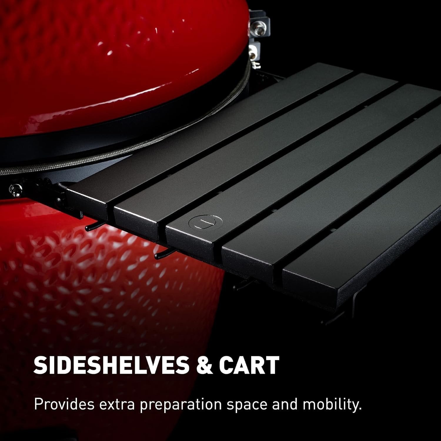 Kamado Joe Big Joe I 24 in. Blaze Red Ceramic Charcoal Grill - Image 3
