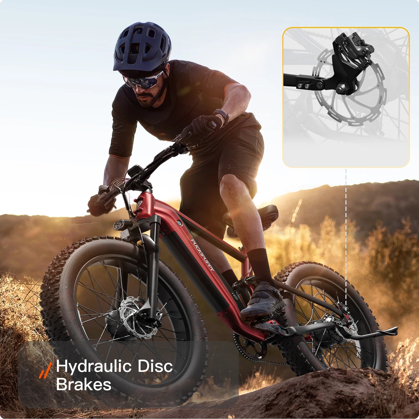 PUCKIPUPPY GoldenR Dual-Motor E-Bike - Image 3