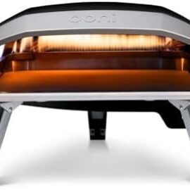 Ooni Koda 16 Natural Gas Pizza Oven – 28mbar Natural Gas Outdoor Oven, Makes 16 Inch Pizzas