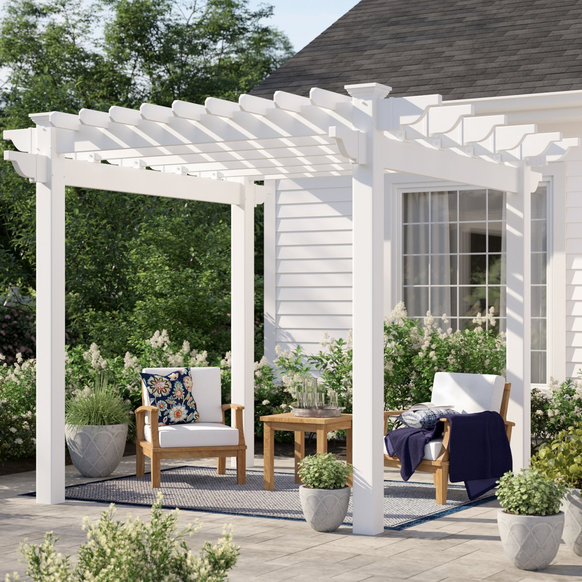 Red Barrel Studio Queensbrook Taquarius Pergola - Image 6