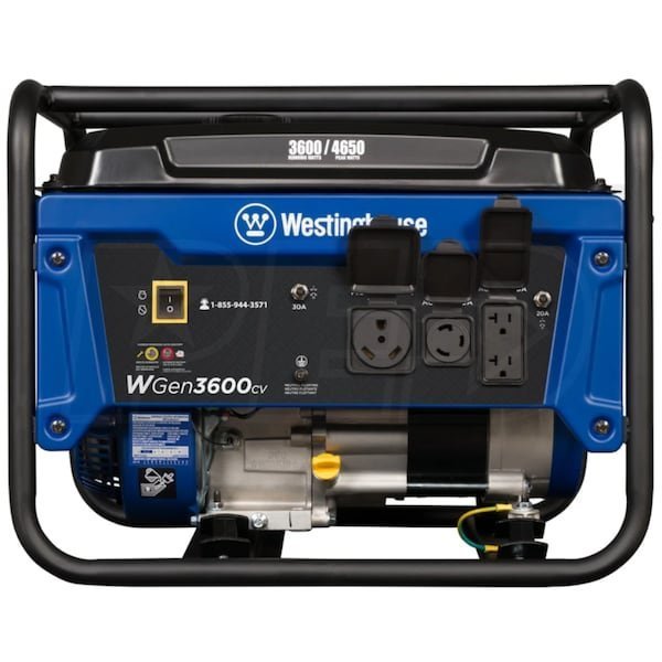 Westinghouse WGen3600cv – 3600 Watt Portable Generator w/ RV Outlet & CO Sensor (49-State) - Image 9