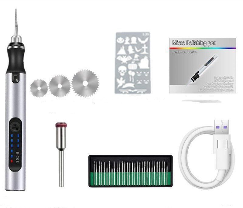 Wireless Jade Carving Machine Polishing Engraving Tool Electric Polishing Pen - Image 5