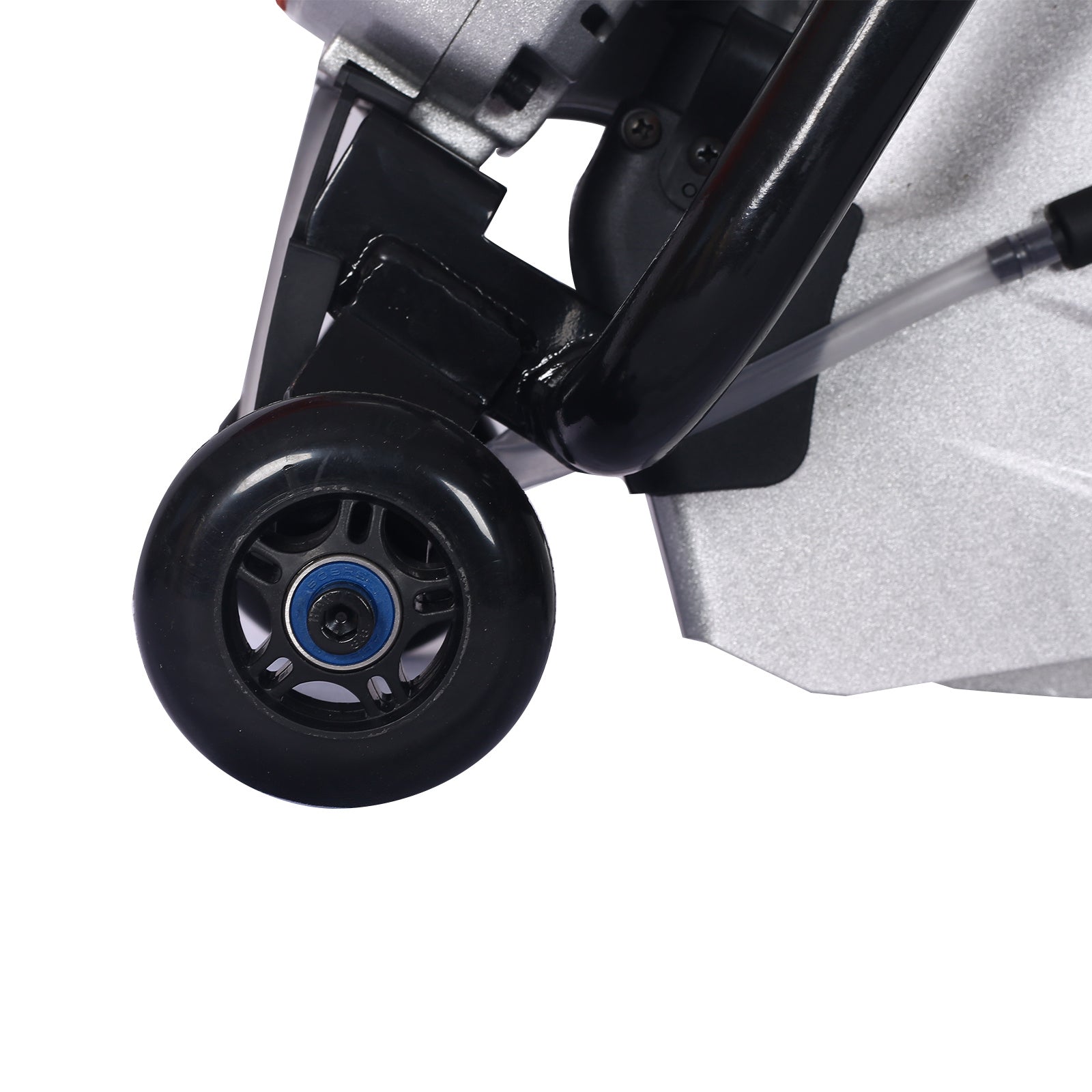 Electric 14" Wet/Dry Concrete Cut-Off Saw with Guide Roller & Water Line Attachment - Image 6